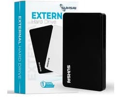 Externe Harde Schijf 500 GB - Draagbare SSD Opslag en Back-up voor PC, Laptop en Mac - USB 2.0
