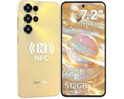 OUKITEL C68 Smartphone 4G-7.2 inch HD-120HZ-24GB RAM-512GB ROM-64MP camera-Android 15-NFC
