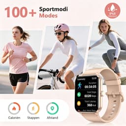 Blackview R50 Watch - Smartwatch Dames & Heren - SOS- Android & iOS - Roze — thumbnail 2