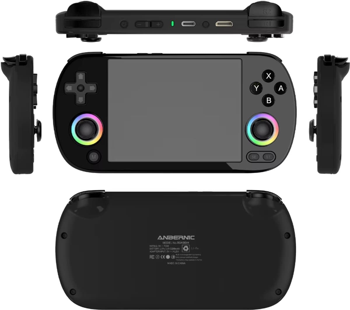 Innovastore Gameconsole - Retro gameconsole - Gamingspeler - Gaming - Spelcomputer voor kinderen - 5000+ games - Oplaadbaar -Zwart — afbeelding 1