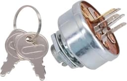 Contactslot Sleutelschakelaar - Startschakelaar Grasmaaier - Gazononderhoud - 5-pins Aansluiting - Standaard Maat - Metaal — thumbnail 5