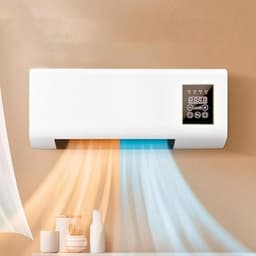 Draagbare Airconditioner - Mobiele Airco - Klimaatregeling Thuis - Stille Werking - 12000 BTU - Wit — thumbnail 3