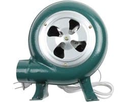Ventilator Huishouden - Kleine Ventilator Centrifugaal - Lucht Verplaatsen - Lichtgewicht Ontwerp - 17 x 14 x 20 cm - Grijs