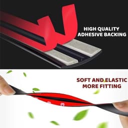 Micaplaat - 6 Stuks Universele Mica Platen - Magnetron Accessoires - Rubber Afdichtstrip - Zelfklevende Afdichting - Hoogwaardig Materiaal - Rubberen Afdichtstrip — thumbnail 3