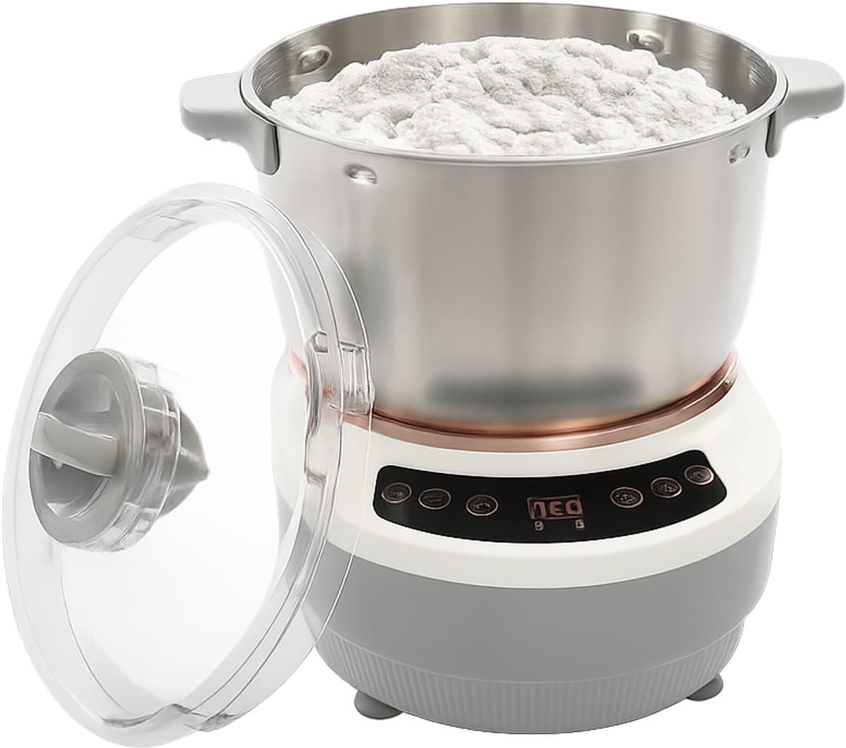 M-Goods Deegmachine 7L - Elektrische Kneedmachine - Deeg Kneden en Rijzen - Instelbare Kneedtijd - 250W Krachtige Motor — afbeelding 1