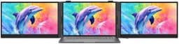 Blackview DCM8 Pro 15,3" FHD, Draagbare Dual-Screen Monitor met Echte One-Cable Setup (USB-C), 4,5 mm, 1,2 kg, Oogbescherming, voor Laptop/Telefoon/Switch/PS5 — thumbnail 1