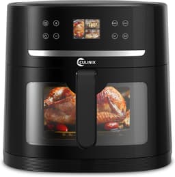 Airfryer 8L met Zichtvenster - 12-in-1 Functies - Tot 80% Minder Vet - Eenvoudig koken - ShopVlot — thumbnail 1