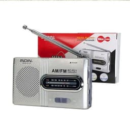 INDIN BC-R21 - Mini Radio op Batterijen - AM/FM - Draagbare Noodradio voor Rampen - Perfect voor Noodpakket - Werkt op AA-batterijen - Noodradio - Inclusief Verzendkosten — thumbnail 4