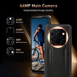 OUKITEL WP39 Pro 5G Outdoor Smartphone-11000mAh-36GB RAM-512GB ROM-64MP-IP68 Waterdicht-NFC-GPS — thumbnail 5