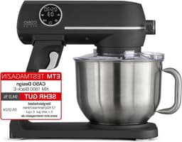 Keukenmachine - Bakmachine - Bakken en Koken - 10 Snelheden Touch Control - 6 Liter Kom - Zwart — thumbnail 1