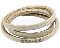 V-riem Gazonmaaier - Dekband - Onderhoud Gazon - Aramidevezel Materiaal - 3/8" x 40" - Grijs