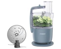 Keukenmachine - Multifunctionele robot - Maaltijden Bereiden - Compact Design - 1.3L Kom - Blauw