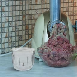 Glazen Kom - Keukenmachinekom Hakmolen - Ingrediënten Verwerken - Speciaal Ontworpen - 350 ml - Transparant — thumbnail 2