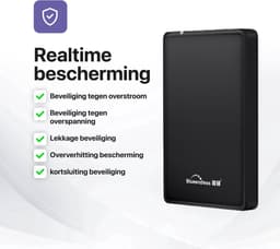 Voltano 500 GB Compacte Externe Harde Schijf - Windows - Zwart - USB 3.0 — thumbnail 2