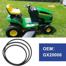 Aandrijfriem Vervangingsonderdeel 1/2" x 89" - Compatibel met John Deere - Scotts - Sabre - Grasmaaier - Gazontractor - Grasmaaierriem — thumbnail 4