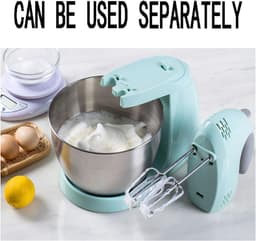 Keukenmixer - Mixer Kom - Bakken En Koken - 5 Snelheden Turbo - 3L Kom - Rood — thumbnail 5