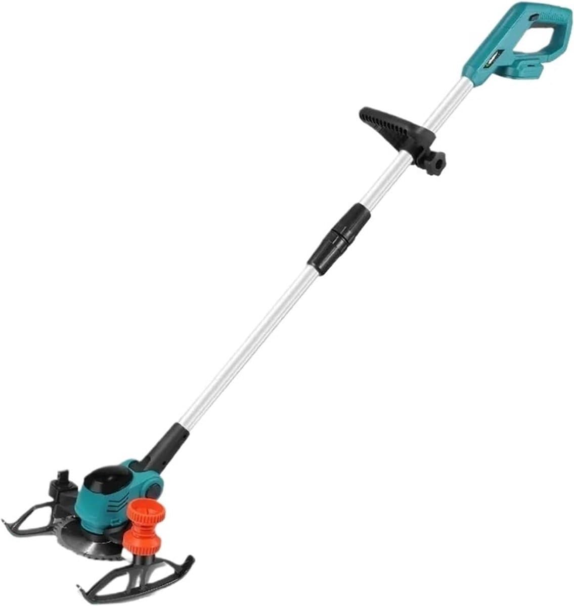 Elektrische Grasmaaier - Draadloze Trimmer - Tuinonderhoud - Verstelbare Hoek - 10 inch Snijbreedte - One Color — afbeelding 1