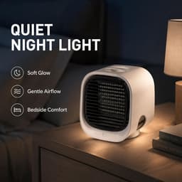 Mini airconditioner - Verdampingskoeler - Watergekoelde airconditioner - Koelventilator - USB airconditioner - Draagbare airconditioner - Koeling- Draagbare airconditioner - Draagbaar - 166*152*142 mm - 300 ml (Roze) — thumbnail 3
