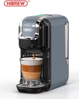 HiBREW H2B Koffiemachine - 5-in-1 - Voor Capsules en Gemalen Koffie - Grijs — thumbnail 1