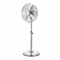 Imperial - Chroom Staande Ventilator 40 cm – Metalen Bladen – 3 Snelheden – Verstelbare Hoogte – Draaifunctie — thumbnail 1