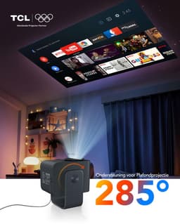 Solidchoice - Slimme 4K Mini Beamer met Google TV en Dolby Audio — thumbnail 2