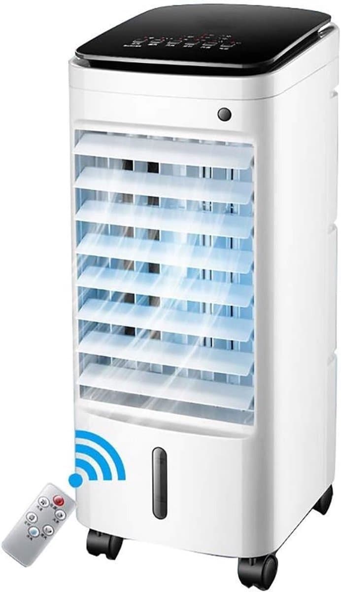 Mobiele airco ventilator - Persoonlijke koeler - Persoonlijke verkoeling - Watergekoeld - Compact formaat - Wit — afbeelding 1