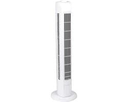 SNJY® Ventilator Toren - Torenventilator - Kolomventilator - Ventilator Staand - 78cm Hoog - 3 Snelheden - 3 Oscillatiemodi - 45W - Wit
