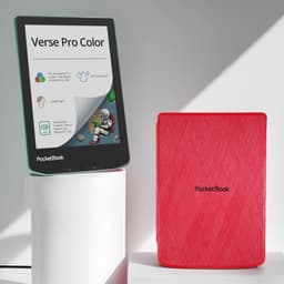 PocketBook Verse Pro Color e-reader Sage Glow – 6 inch – 16 GB – waterdicht + Rood hoesje – voordeelbundel — thumbnail 1