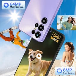 OUKITEL C68 Smartphone 4G-7.2 inch HD-120HZ-24GB RAM-512GB ROM-64MP camera-Android 15-NFC — thumbnail 2