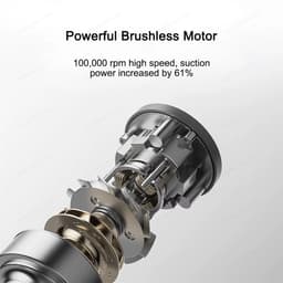 Xiaomi Draadloze Autostofzuiger – 21 kPa Zuigkracht – Brushless Motor – USB-C – 2400 mAh – 5-voudige Filtratie — thumbnail 4