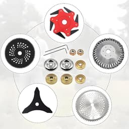SnelShoppen - Universele Bevestigingskit voor Borstels, Mes, 10-delige Set, Hoogwaardige Metalen Aandrijving voor Grasmaaier en Borstels, Duurzaam en — thumbnail 3
