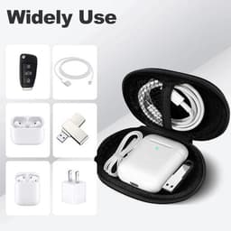 Harde beschermhoes voor externe harde schijf en accessoires - draagbare elektronica opbergtas — thumbnail 2