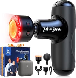 SnelShoppen - Ultra Klein Massagepistool met Infrarood Warmte - Draagbare Mini Massager voor Diep Weefsel Spiermassage - Stil Percussie Massage Pistoo — thumbnail 1