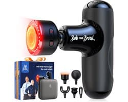 SnelShoppen - Ultra Klein Massagepistool met Infrarood Warmte - Draagbare Mini Massager voor Diep Weefsel Spiermassage - Stil Percussie Massage Pistoo