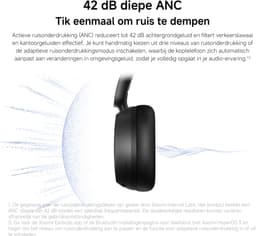 REDMI Headphones Neo - 42 dB ANC - Hi-Res Audio - 72 uur batterij - Wit — thumbnail 2