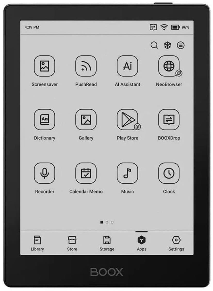 Onyx Go 6 Serie - E-book Lezer - 32GB - Wi-Fi - Zwart — afbeelding 1