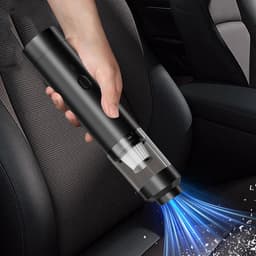 Draagbare Auto Stofzuiger - Hand Vacuüm - Snel Reinigen - 19 KPa Zuigkracht - 29.8 cm Lengte - Zwart — thumbnail 3