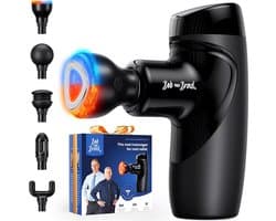 Thijox - Mini Massagepistool met Warmte, Draagbare Massage Gun voor Spierherstel, Ultrastil met 9 mm Amplitude, USB-C Snelladen, Pijnverlichting en Sp