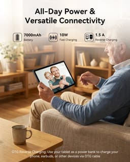 ExcitPower T30 Tablet - 11 inch - 4GB RAM - 64GB ROM - 7000mAh - Grijs — thumbnail 5