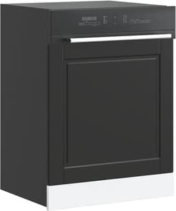 Vaatwasserpaneel - Frontpaneel Keuken - Keuken Upgrade - Duurzaam Hout - 60x67cm - Zwart — thumbnail 5