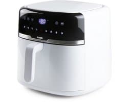 DOMO DO1148FR Heteluchtfriteuse - Airfryer XXL Family Size - 8L - 1800W - Vrijstaand - Wit