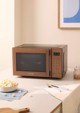 Magnetron met Grill - Oven Functie - Snel Koken - 8 Automatische Programma's - 23 Liter - Groen — thumbnail 5