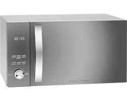 Magnetron met grill - Hete lucht oven - Snel koken - 3-in-1 functie - 23 liter inhoud - Roestvrij staal