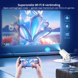 CRLYN® Mini beamers - Projector - Mini beamer - Wit — thumbnail 4