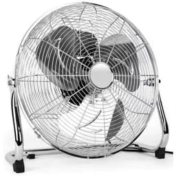 Vloerventilator 40 cm - 3 Snelheden - Kantelbare Kop - Metaal - Zilver. — thumbnail 1