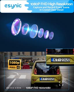 Auto Camera - Rijrecorder - Veilig Rijden - 1080P Nachtzicht - 160 Graden - Zwart — thumbnail 5