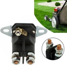 Startmagneetschakelaar Grasmaaier - Startrelais Tractor - Maaier Starten - 3 Terminals 1/4" - 8 x 7 x 6 cm — thumbnail 2