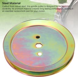Dailygoods- Maaier Spindel Stalen Poelie - Compatibel met D105/D110/LA110/LA115 - Eenvoudige Installatie - Duurzaam - Efficiënte Vermogensoverdracht - Maaierpoelie — thumbnail 2