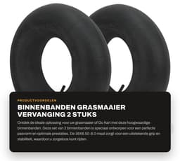 Dailygoods- Binnenband 16X6.50-8.0 - Rubber - TR13 Rechte Klepsteel - Vervanging Grasmaaier - Geschikt voor Go Kart - Hoogwaardige Kwaliteit - Buitenband — thumbnail 1