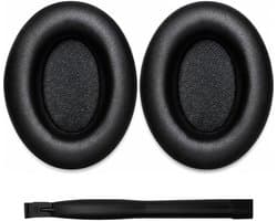 Set Oorkussens voor Sony Koptelefoon – WH-1000XM3 Oorkussen – WH-1000XM3 - Kunstleer met Traagschuim